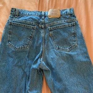Levi’s orange tab jeans